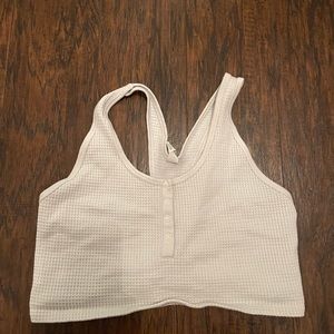 Aerie Offline White Tank Top